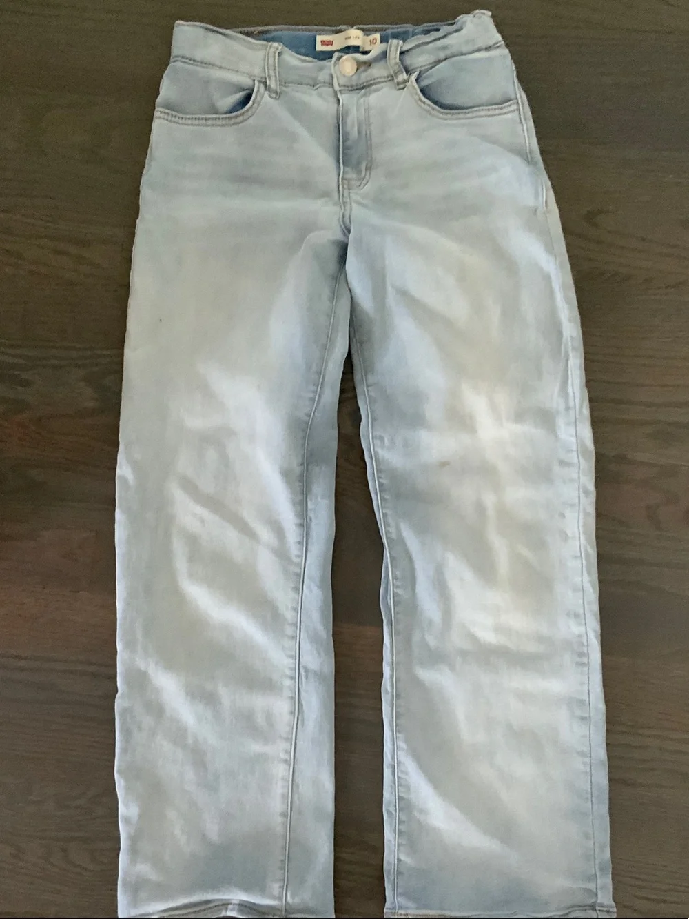 Levi's Light Blue Wide Leg Jeans